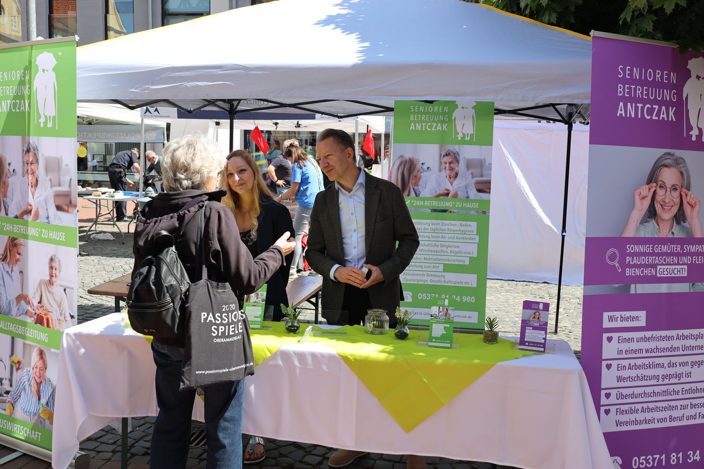 Unser Stand beim Tag der Senioren 2025 in Gifhorn